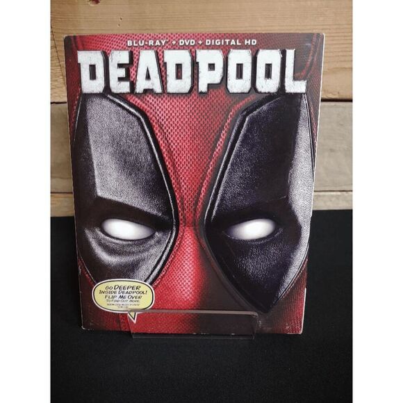 Deadpool (Blu Ray, DVD 2016, Slipcase) Ryan Reynolds - Picture 1 of 2